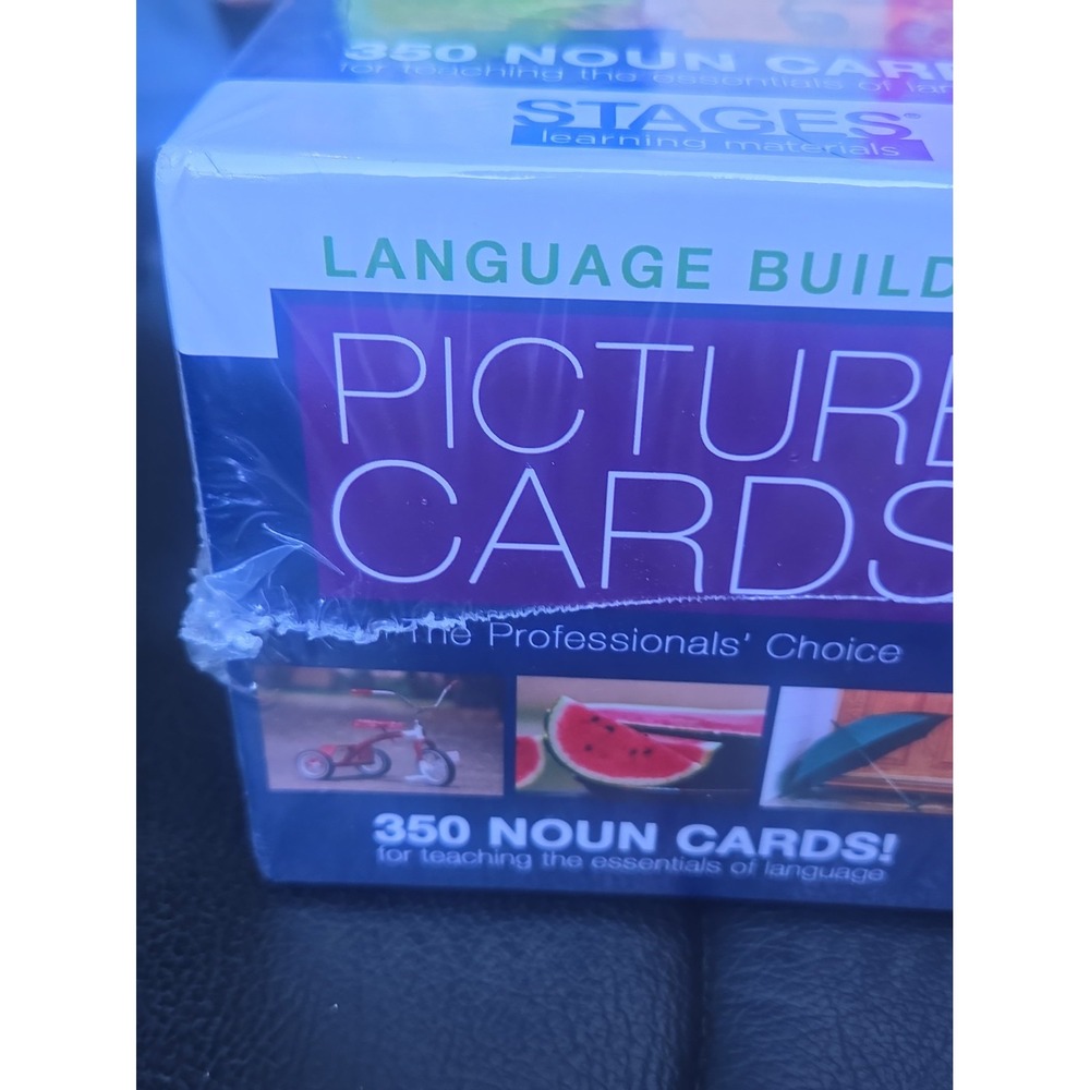 Stages Language Builder Picture Noun Cards 350 Autism Flashcards ABA Speech Ther - Picture 2 of 9